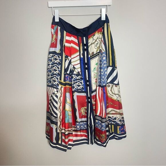 $288 unsubscribed Rivieara button front skirt NWT SIZE 6 - Picture 6 of 12